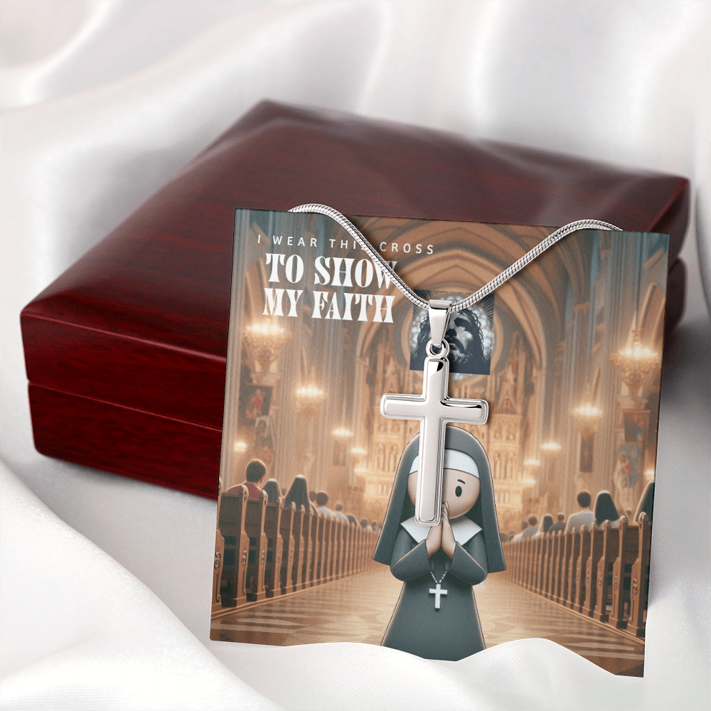 “This gift is perfect for that person always needing a reminder to follow their faith (chain).” ShineOn Fulfillment